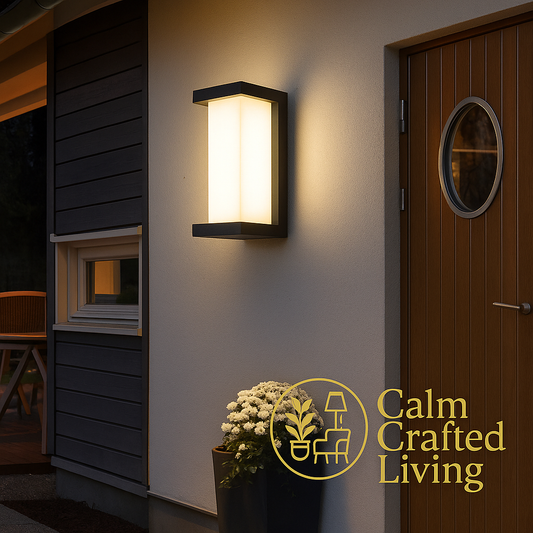 Waterproof LED Outdoor Wall Light with Motion Sensor – IP65 Street Lamp for Garden, Patio & Exterior Lighting