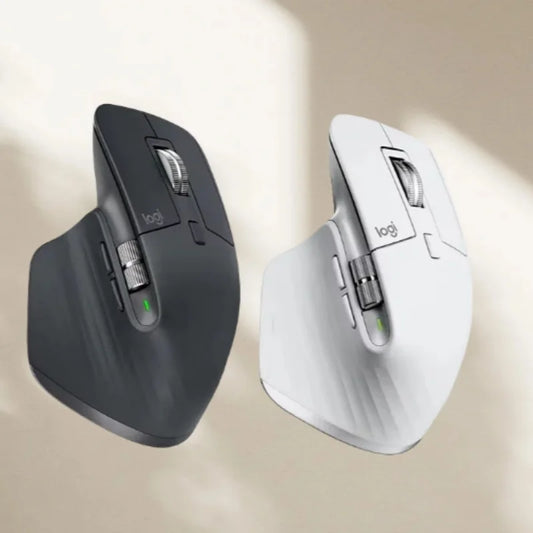Logitech MX Master 3S Wireless Mouse – Bluetooth & 2.4G Silent Ergonomic Mouse for Gaming, Work & Laptop Use